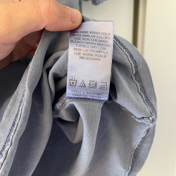 C&C California Women’s Kris Cropped Cotton Tee, X-Large, Forever Blue - Picture 11 of 11